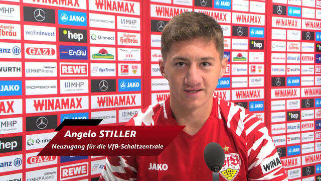 Angelo Stiller im Interview