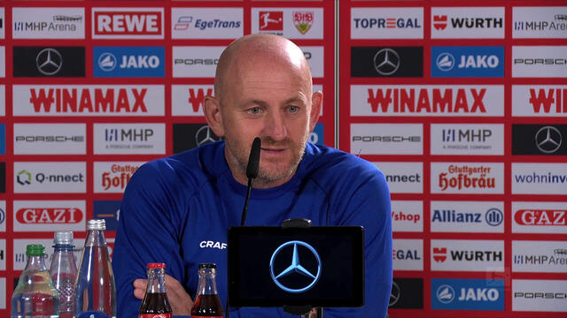 Pressekonferenz: VfB Stuttgart - SV Darmstadt 98