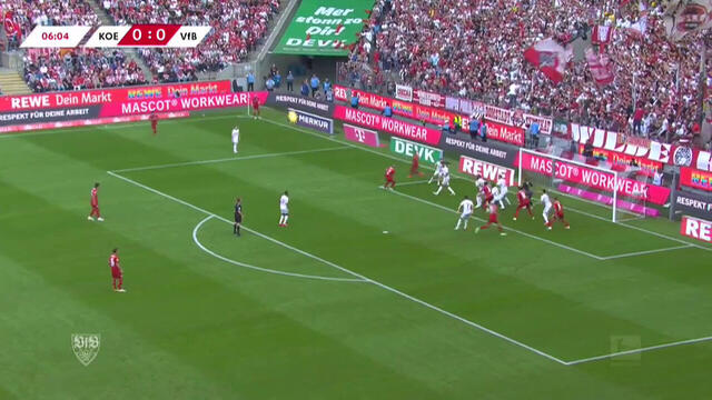 Highlights: 1. FC Köln - VfB Stuttgart
