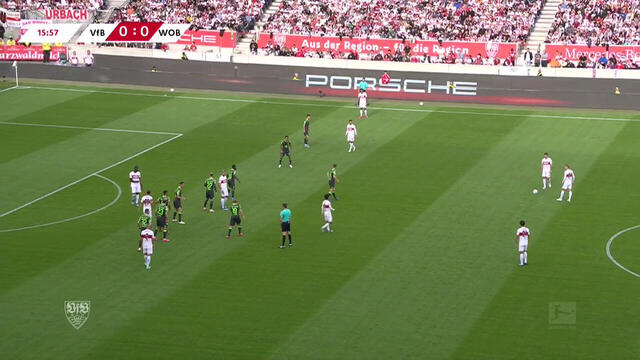 Highlights: VfB Stuttgart - VfL Wolfsburg