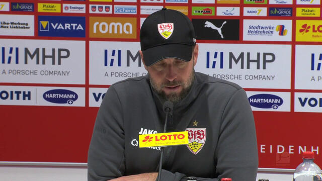 Pressekonferenz: 1. FC Heidenheim - VfB Stuttgart