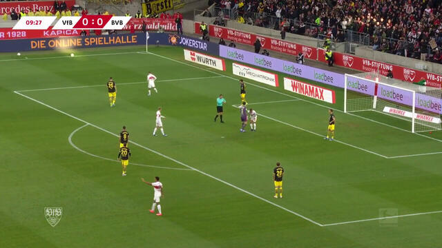 Highlights: VfB Stuttgart - Borussia Dortmund