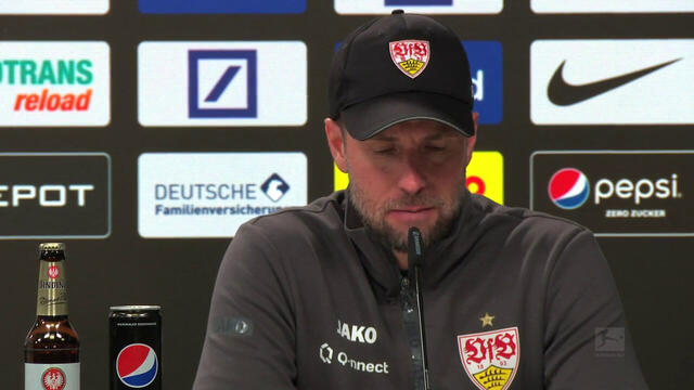 Pressekonferenz: Eintracht Frankfurt - VfB Stuttgart
