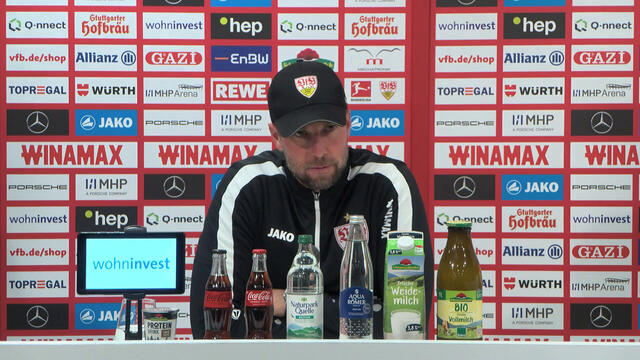 Die PK vor dem Heimspiel gegen Bremen