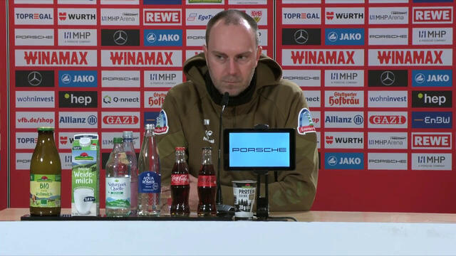 Pressekonferenz: VfB Stuttgart - SV Werder Bremen
