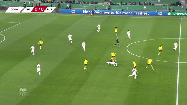 Re-Live: VfB Stuttgart - Borussia Dortmund (1. Halbzeit)