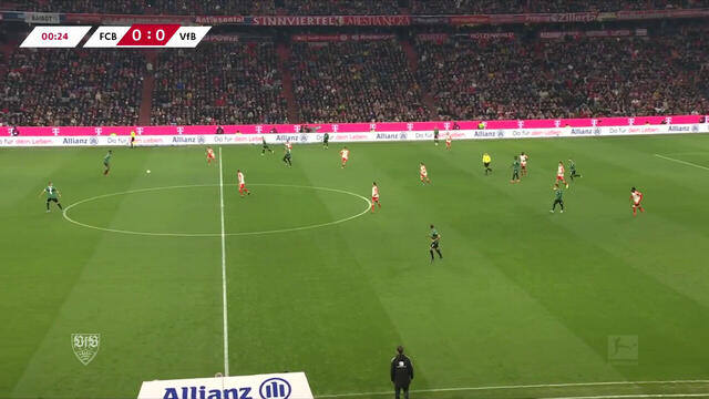 Re-Live: FC Bayern München - VfB Stuttgart (1. Halbzeit)