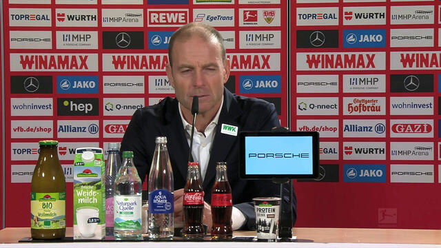 Pressekonferenz: VfB Stuttgart - FC Augsburg