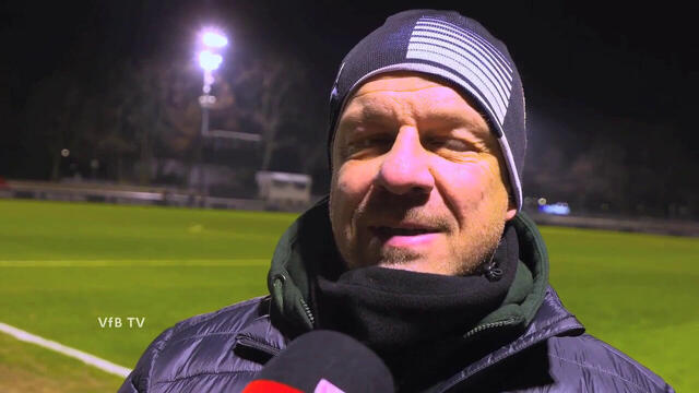 Die beiden Trainer nach dem Testspiel im Interview