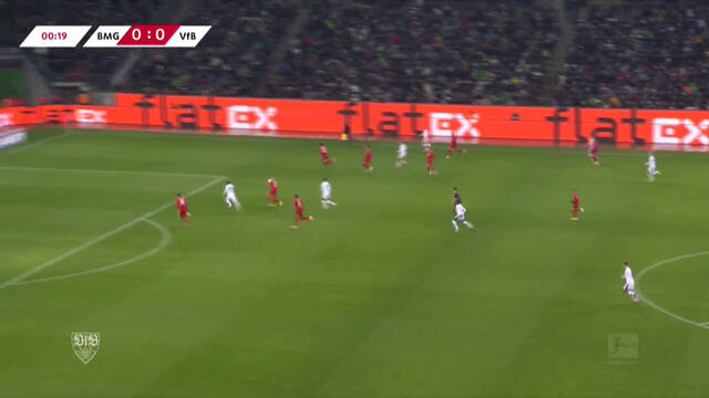 Highlights: Borussia Mönchengladbach - VfB Stuttgart
