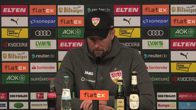 Pressekonferenz: Borussia Mönchengladbach - VfB Stuttgart
