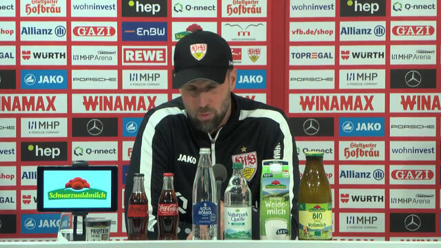 Die Pressekonferenz vor dem Spiel beim VfL Bochum
