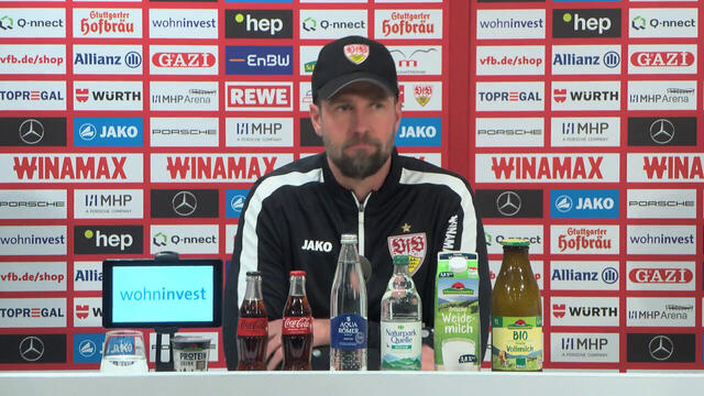 Die Pressekonferenz vor dem Heimspiel gegen Leipzig