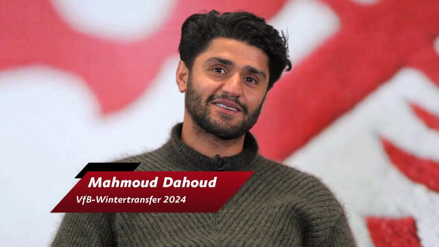 VfB-Neuzugang Mahmoud Dahoud