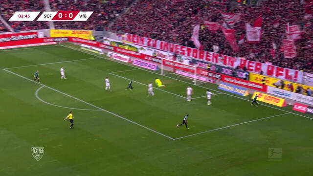 Highlights: SC Freiburg - VfB Stuttgart