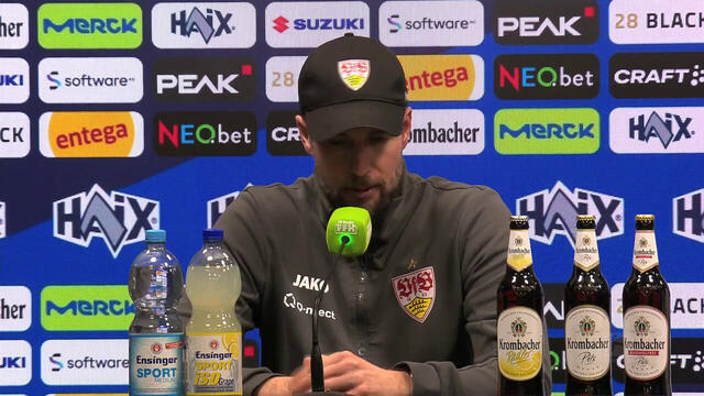 Pressekonferenz: SV Darmstadt 98 - VfB Stuttgart