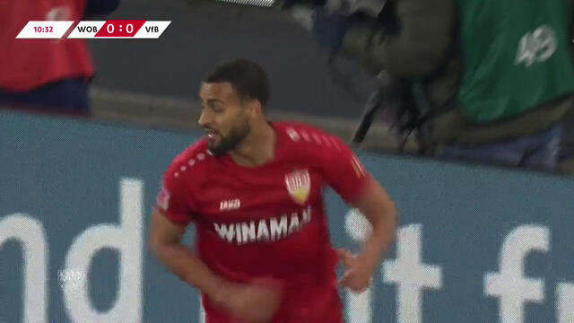 Highlights: VfL Wolfsburg - VfB Stuttgart