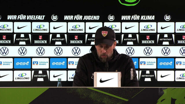 Pressekonferenz: VfL Wolfsburg - VfB Stuttgart
