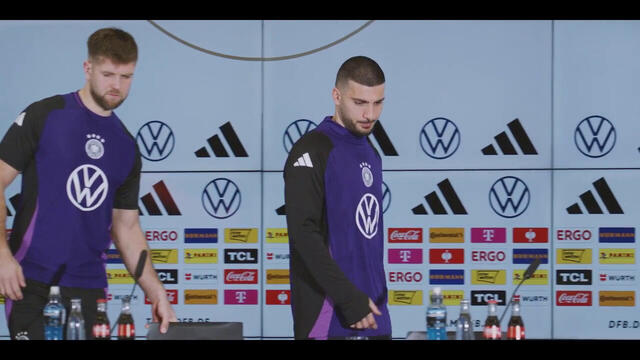 DFB-Pressekonferenz mit Deniz Undav