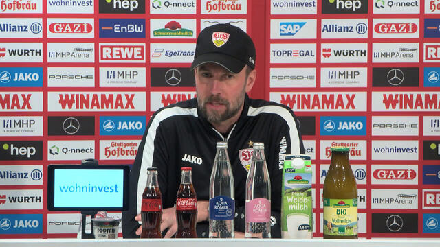 Die VfB-PK vor dem Heimspiel gegen den 1. FC Heidenheim
