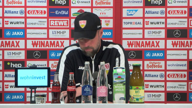Die VfB-PK vor dem Spiel beim SV Werder Bremen