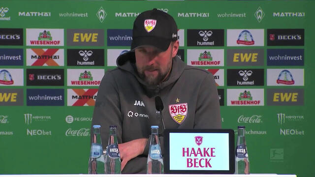 Pressekonferenz: Werder Bremen - VfB Stuttgart