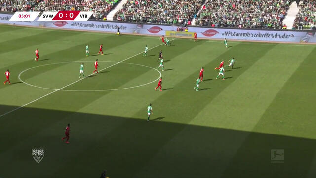 Highlights: Werder Bremen - VfB Stuttgart