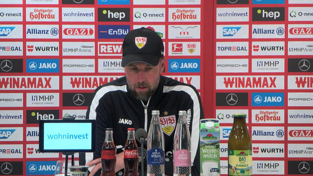 Die VfB-PK vor dem Spiel beim FC Augsburg