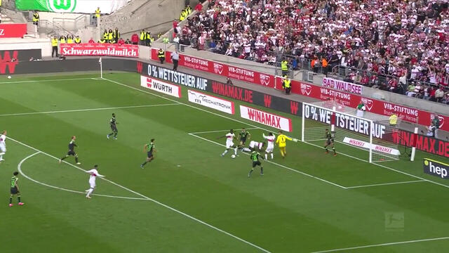 Das VfB-Tor der Saison