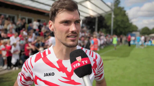 Die Interviews zum Testspiel beim FSV Hollenbach