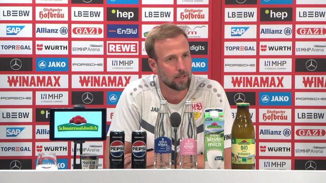 Die PK vor dem Spiel bei Borussia Mönchengladbach