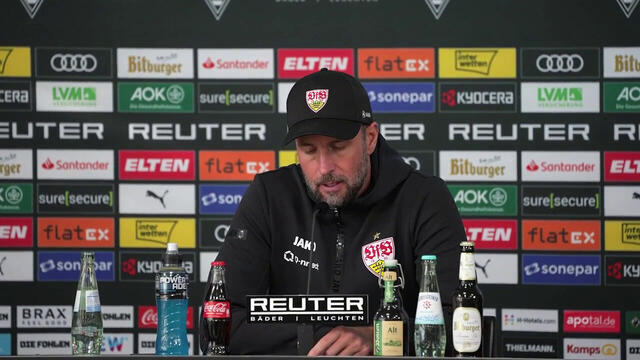 Pressekonferenz: Borussia Mönchengladbach - VfB Stuttgart