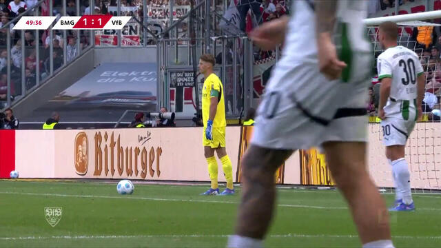 Re-Live: Borussia Mönchengladbach - VfB (2. Hälfte)