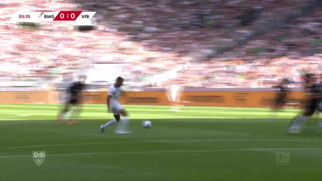 Highlights: Borussia Mönchengladbach - VfB Stuttgart