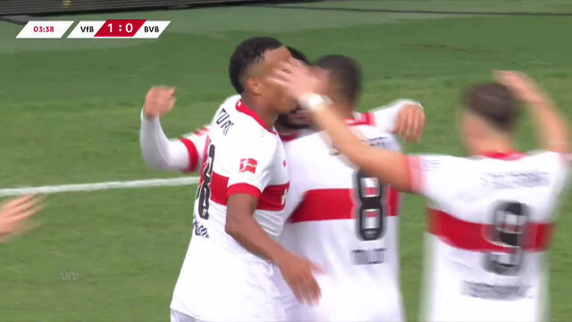 Highlights: VfB Stuttgart - Borussia Dortmund