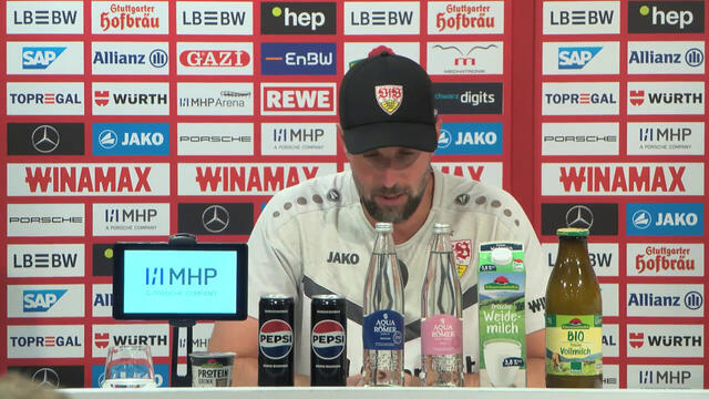 Die PK vor dem Spiel beim VfL Wolfsburg