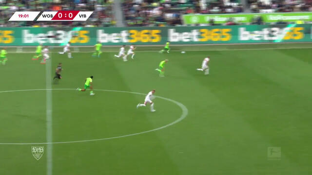 Highlights: VfL Wolfsburg - VfB Stuttgart