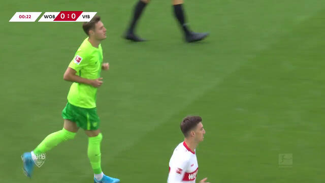 Re-Live: VfL Wolfsburg - VfB Stuttgart (1. Halbzeit