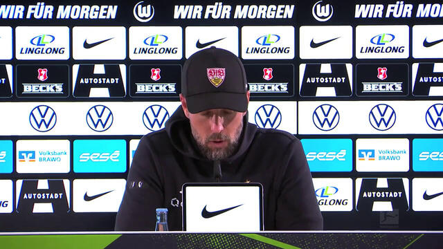 Pressekonferenz: VfL Wolfsburg - VfB Stuttgart