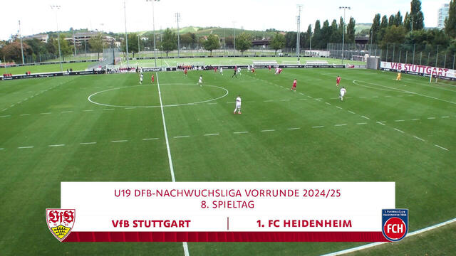 Highlights: VfB U19 - 1. FC Heidenheim