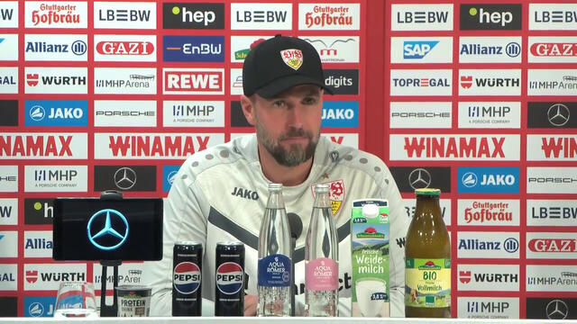 Die VfB-PK vor dem Heimspiel gegen die TSG Hoffenheim