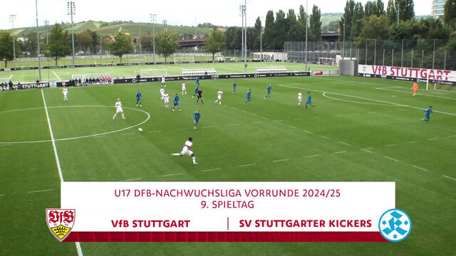 Highlights: VfB U17 - Stuttgarter Kickers