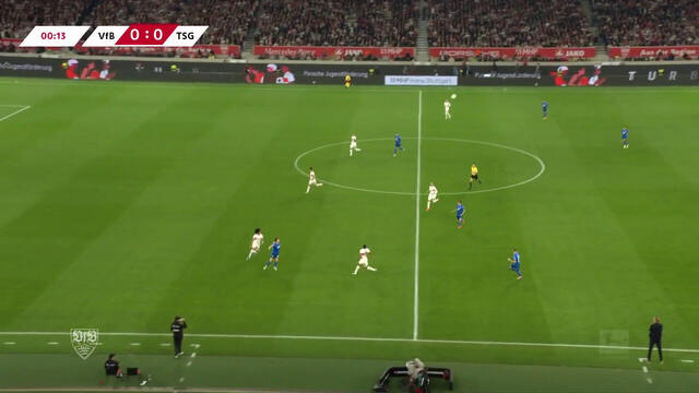 Re-Live: VfB Stuttgart - TSG Hoffenheim (1. Halbzeit)