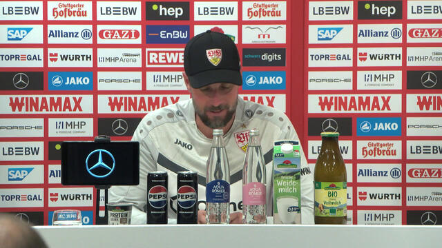 Die PK vor dem Spiel beim FC Bayern München