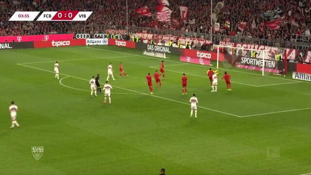 Highlights: FC Bayern München - VfB Stuttgart