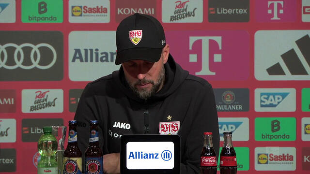 Pressekonferenz: FC Bayern München - VfB Stuttgart