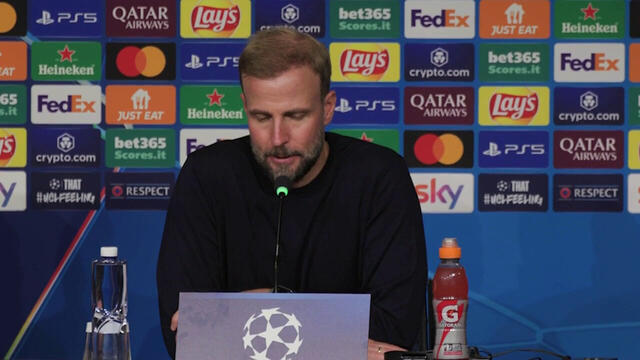 Pressekonferenz: Juventus Turin - VfB Stuttgart