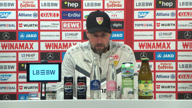 Die VfB-PK zum Heimspiel gegen Holstein Kiel