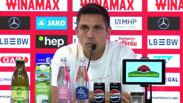 Pressekonferenz: VfB Stuttgart - Holstein Kiel