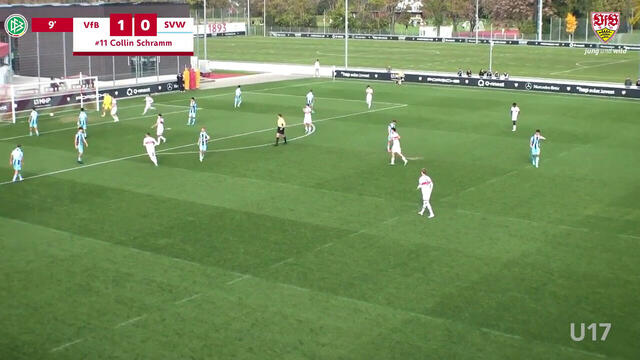 Highlights: VfB U17 - SV Waldhof Mannheim